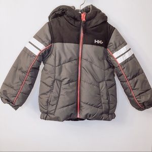 Hawk & Co Boys 3T Winter Puffer Coat